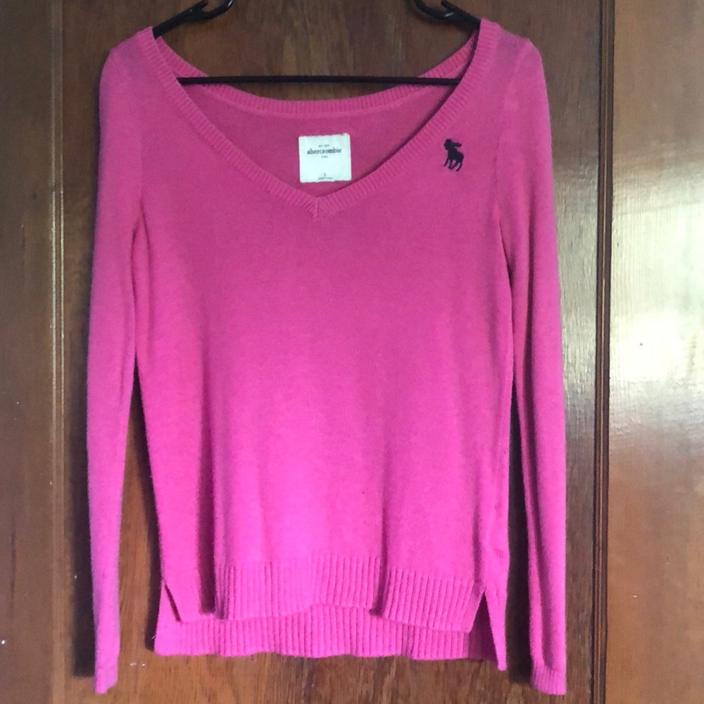 Pink Abercrombie sweater